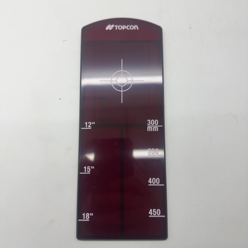 Topcon survey target plate - survey, 18