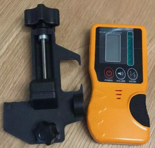 Green beam laser - laser, detector/